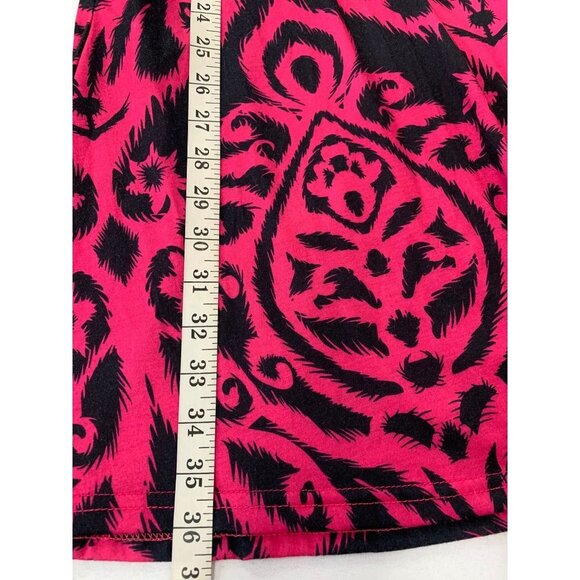 Women’s Pink & Black Long Sleeve Dress - Picture 6 of 6
